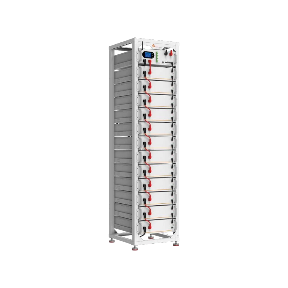 Felicity Solar 30.72kWh HV Battery Set — controller + 6×5.12kWh + rack